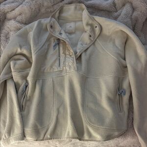 Thread & Supply Cream Fleece Jacket